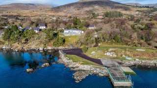 Birdseye overview of the Berehaven Lodge