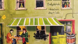 Watercolour painting of Béal Blásta exterior