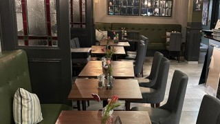 wild garlic interior shot with tables and chairs