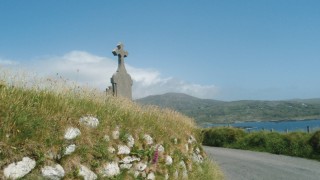 Stone Cross on the Beara Way Walking route