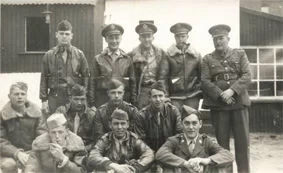 Crew from the American Flying Fortress