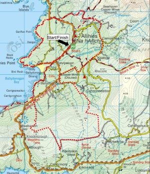Ballydonegan loop map