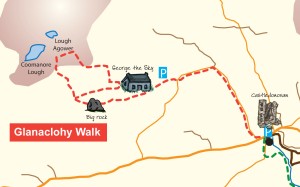 Glanaclohy walk map