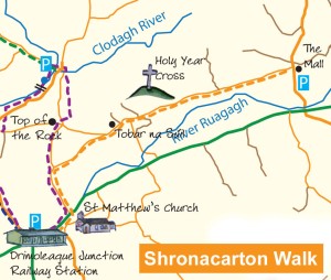 Shronacarton walk map