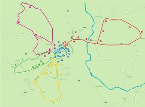 Dunmanway town heritage walks map