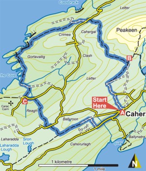 Cahergal loop map
